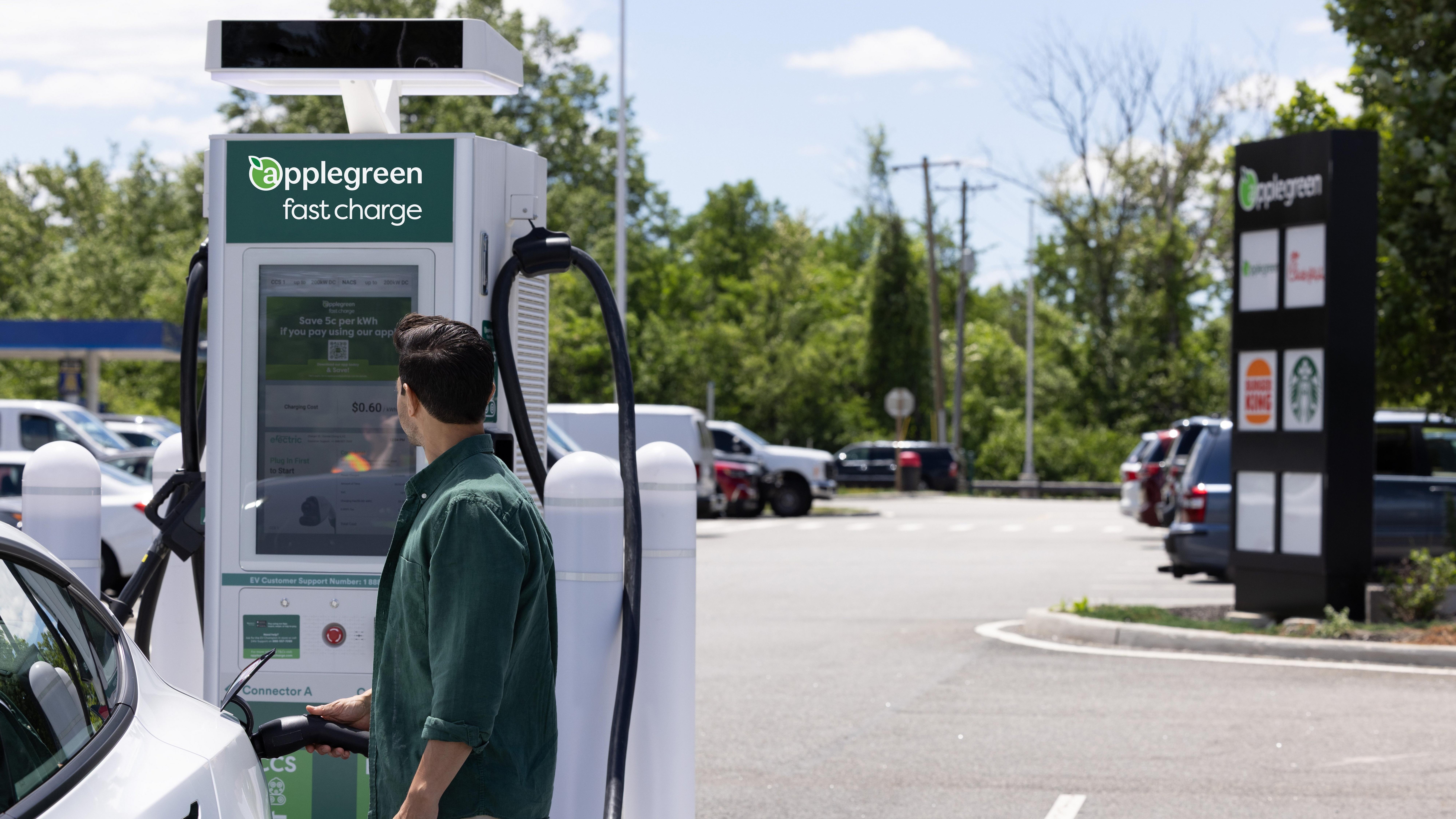 Car charging station