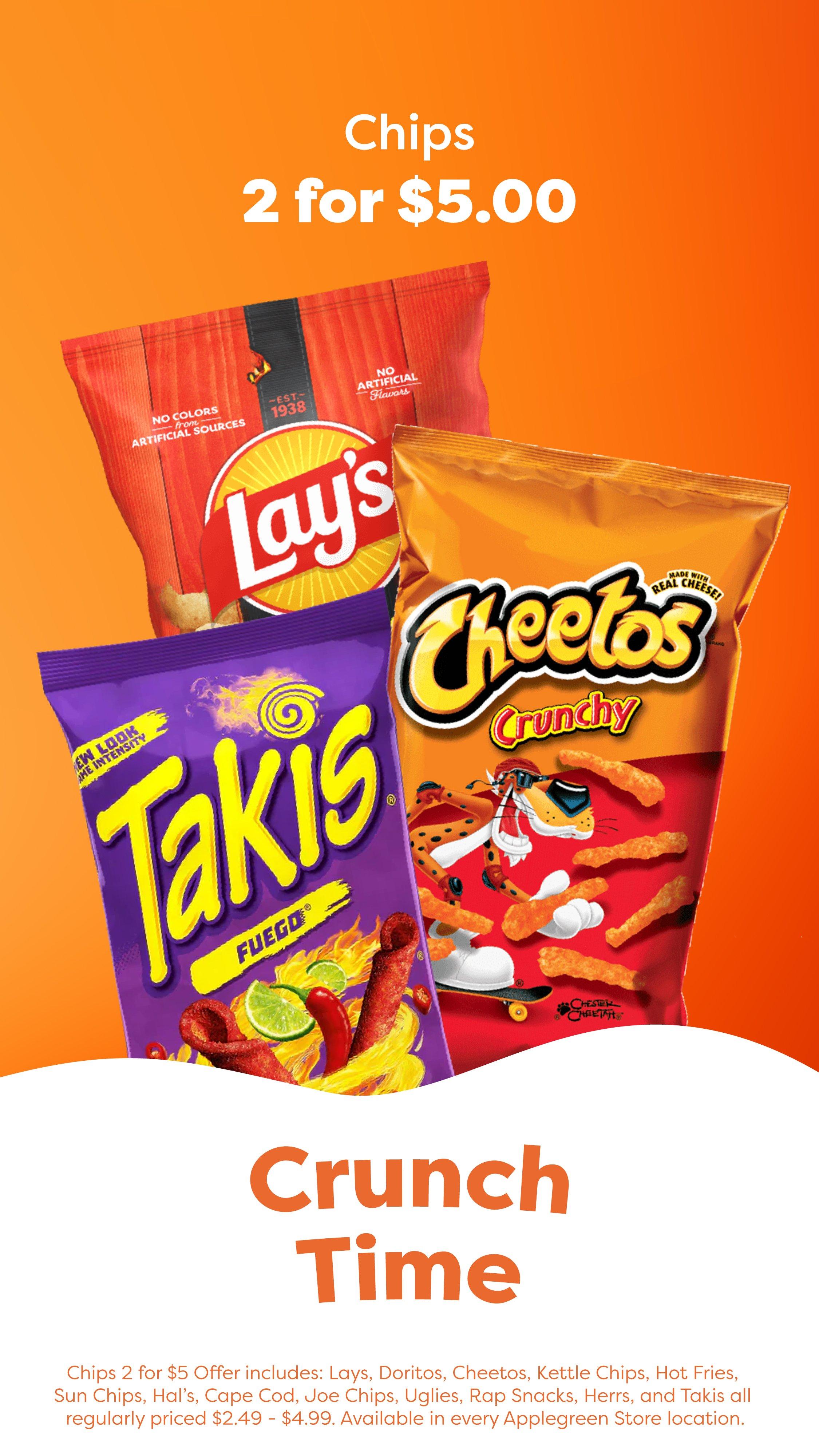 Crunch time chips promo