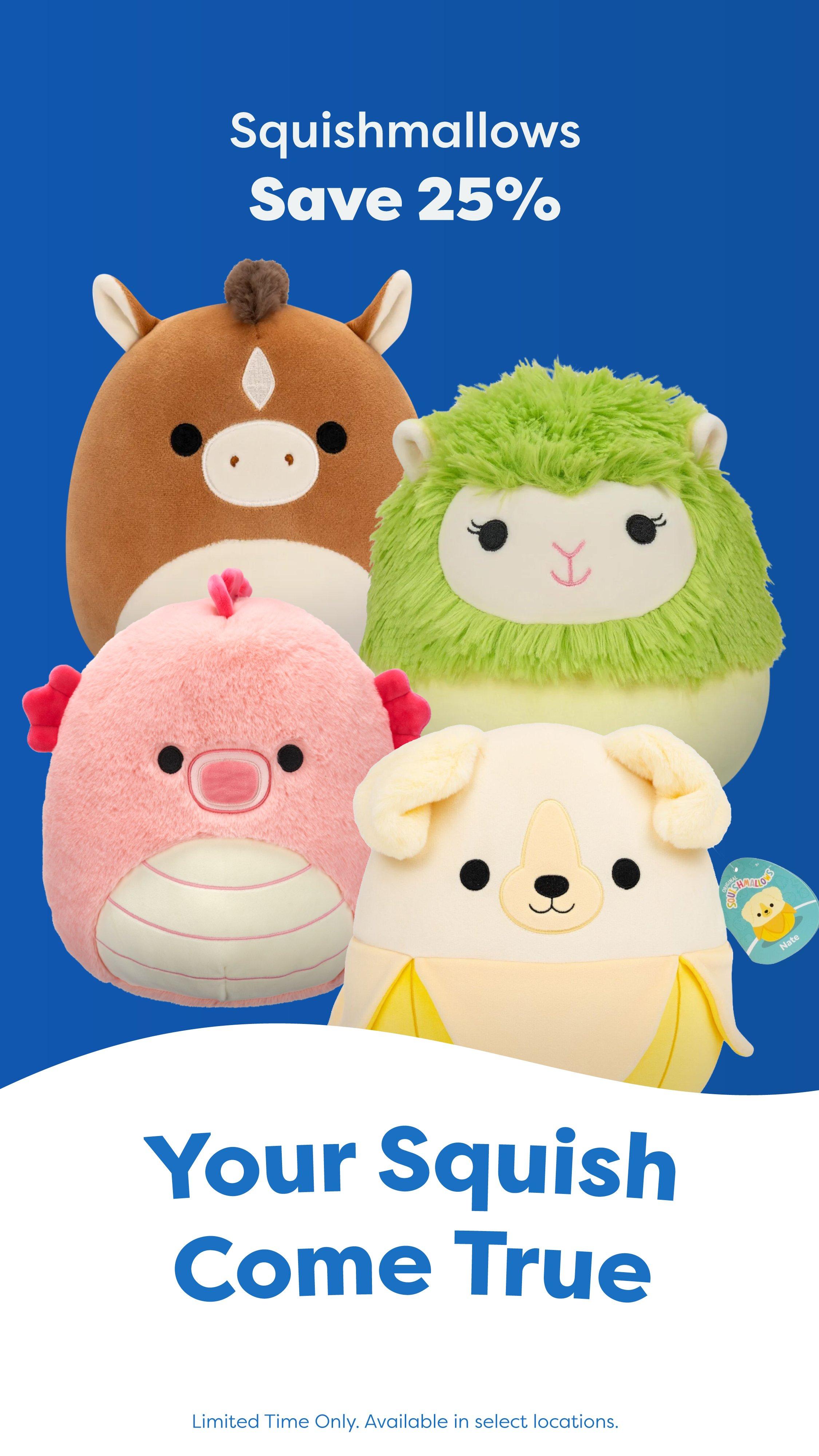 Squishmallows promo