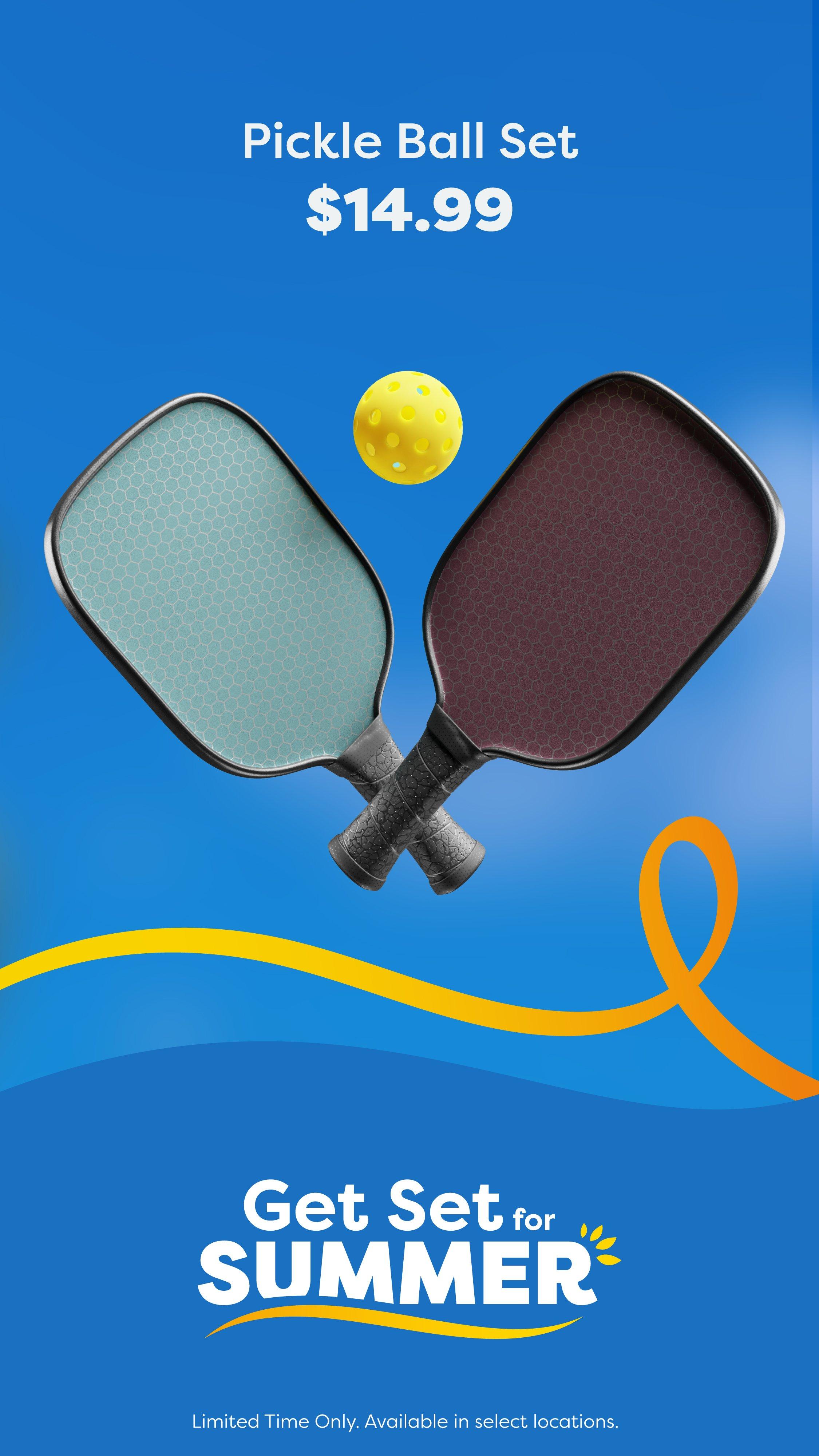 Pickleball promo