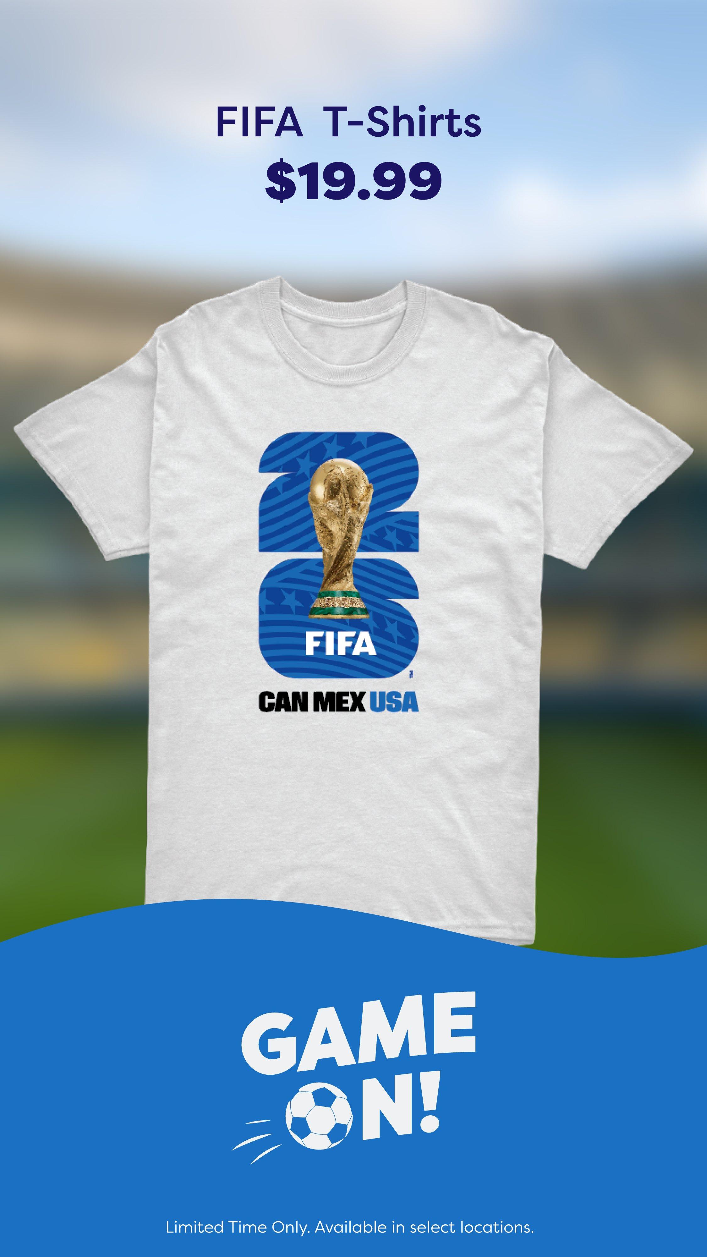 Fifa tshirts promo